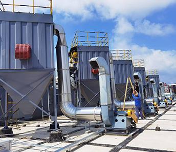 制药厂防爆脉冲袋式除尘器