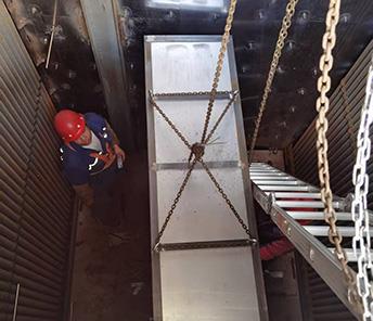 制药厂上燃气轮机余热锅炉SCR脱硝