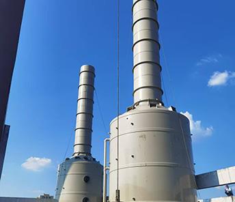 制药厂智慧煎药中心废气除臭洗涤塔